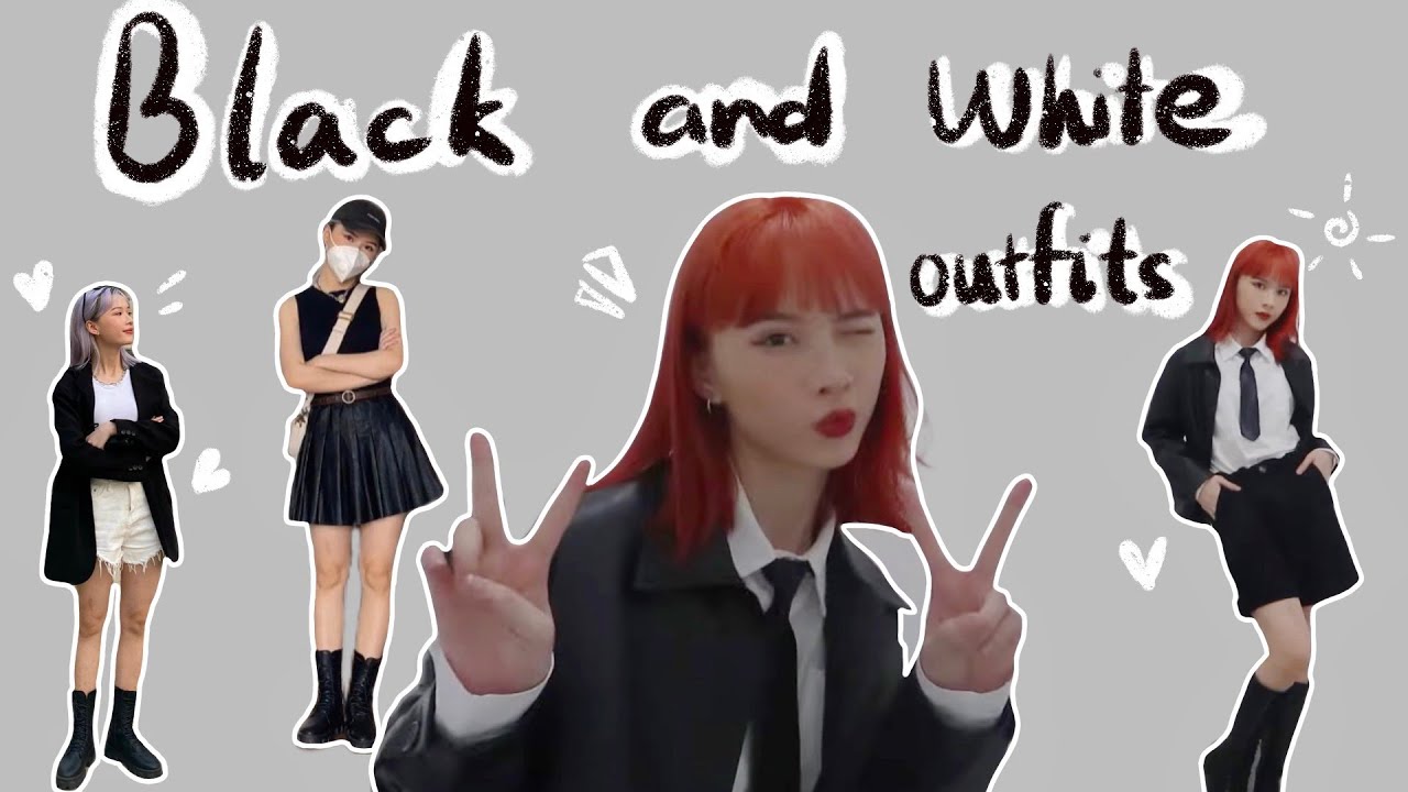 THỬ THÁCH MỘT TUẦN CHỈ MẶC MÀU TRẮNG - ĐEN